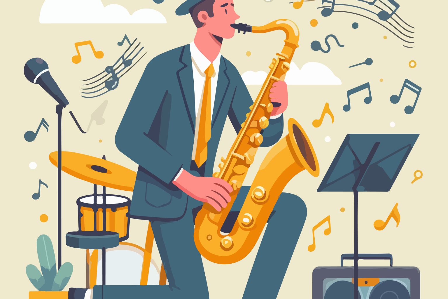 Curso de Jazz – Conversión des gammes en Bebop