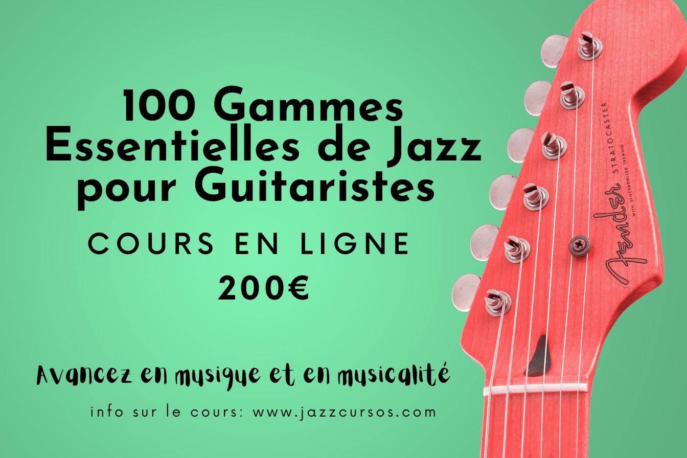 Cours-100 gammes de Jazz pour guitarristes